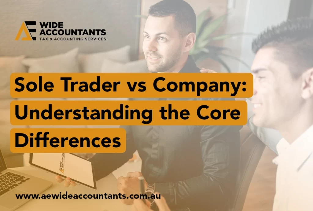 sole trader vs company